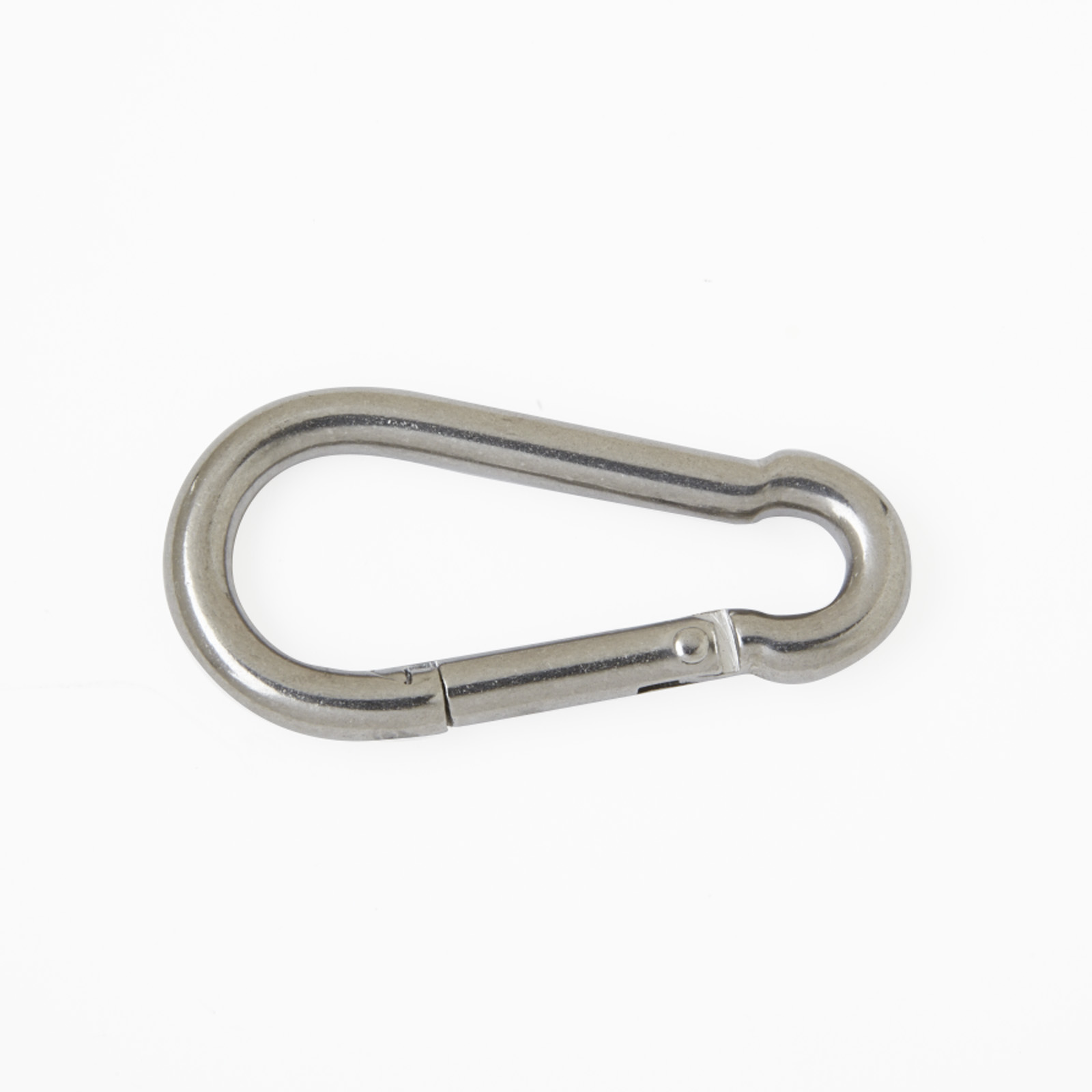 6mm STAINLESS STEEL 316 SNAP HOOK SAFETY CLIP CARABINER CLIMBING LOCK ABC 