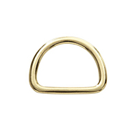 Solid Brass D-Rings