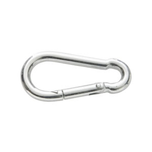 2 in Steel Snap Hook Carabiner Zinc Plated