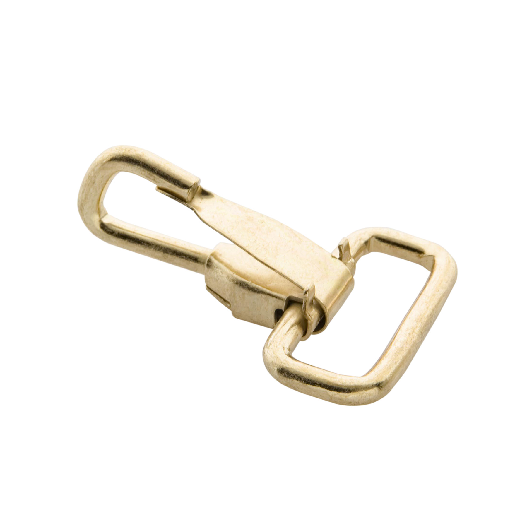 1 ½ in Heavy Duty Brass Plated Snap Hook - Industrial Snap Hooks