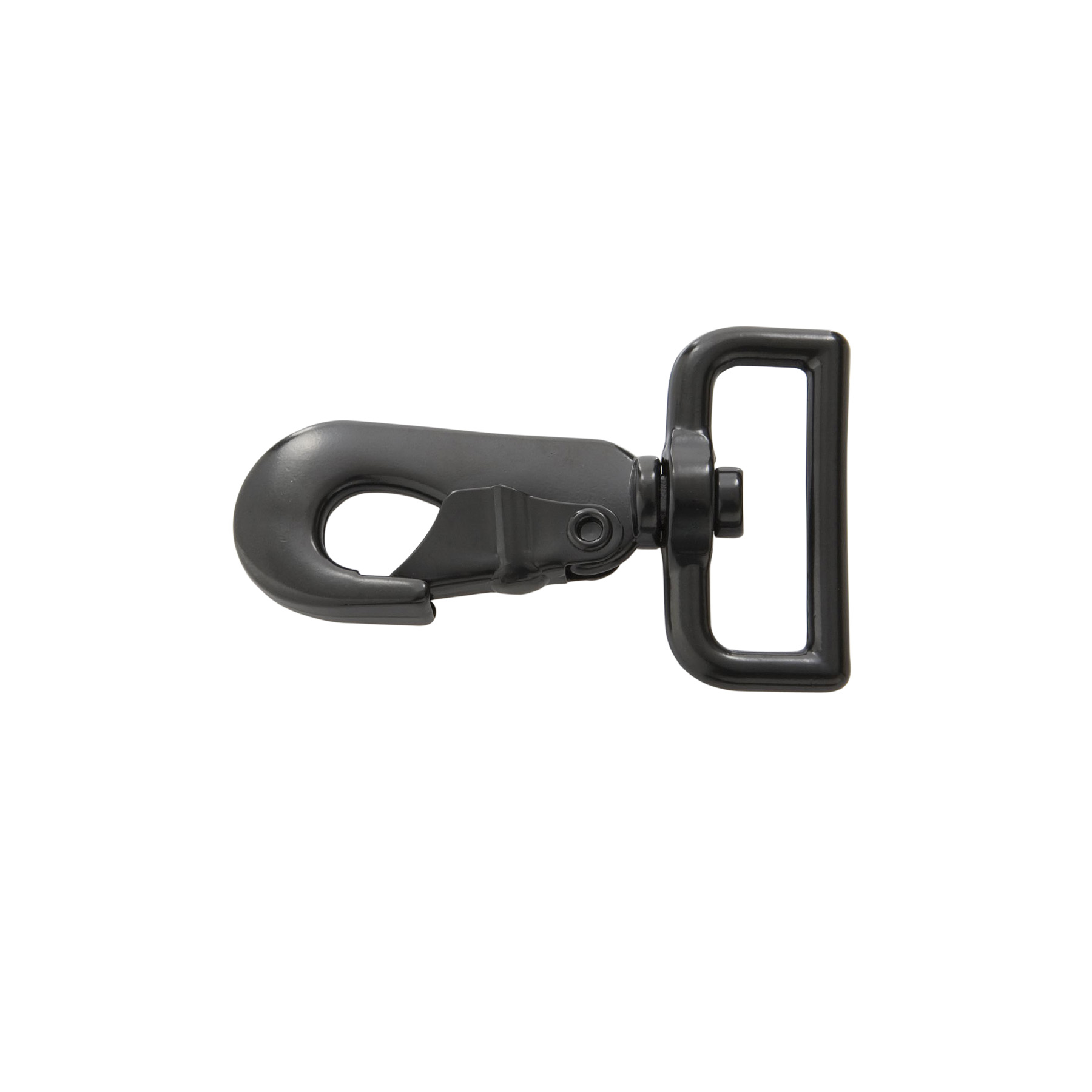 1 1/2 in Black Resin Swivel Snap - #848 Swivel Snaps, Industrial Snap Hooks  - Granat Industries, Inc.