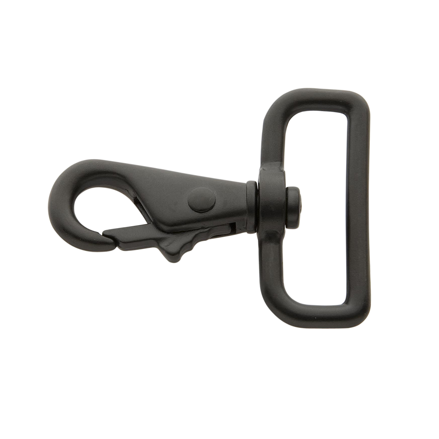 1 ½ in Heavy Duty Dull Black Snap Hook - Industrial Snap Hooks, Spring Snap  Hooks - Granat Industries, Inc.