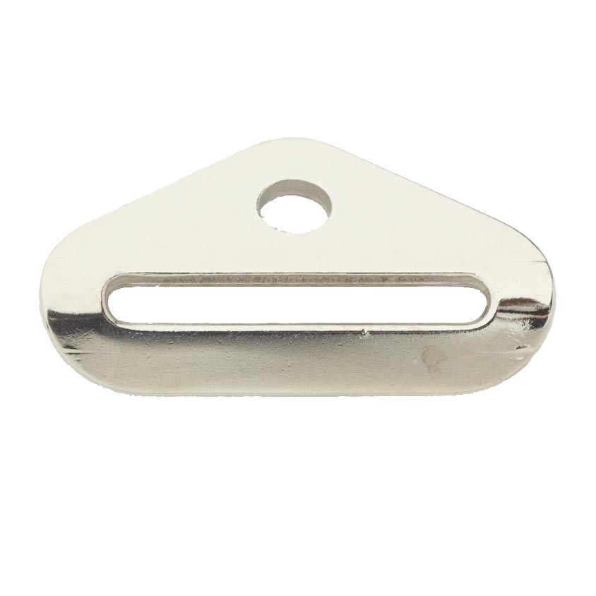 NICKEL PLATED HEAT TREATED SEAT BELT ANCHOR - Anchor Brackets - Granat  Industries, Inc.