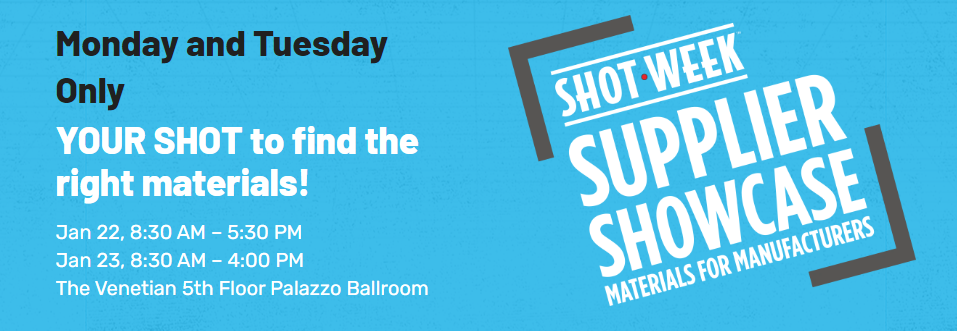 SHOT Week Supplier Showcase 2024