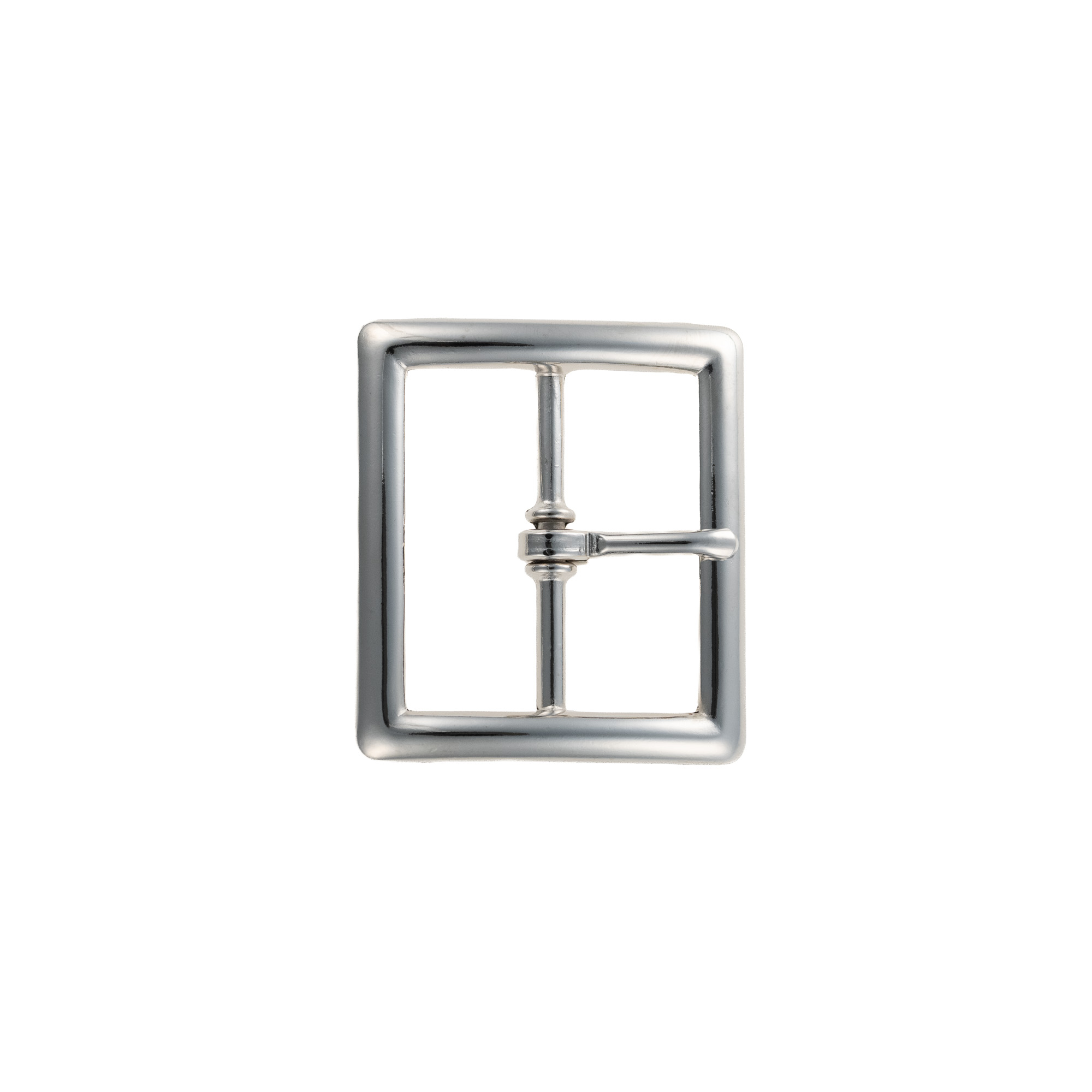 1 3/4 in Zinc Die Cast Nickel Plated Garrison Buckle TG899