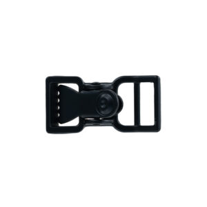 5/8 in Black Resin Postman Slide Buckle #105Z