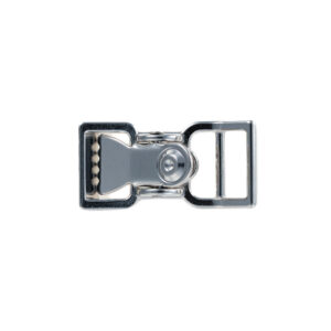 5/8 in Nickel Plated Postman Slide Buckle #105Z