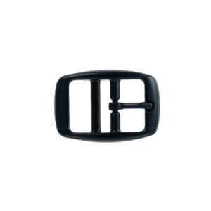 1 in Black Resin Pet Collar Buckle #146Z